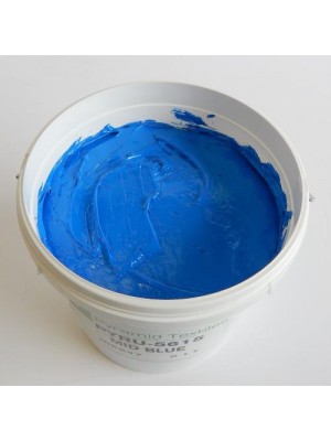 Quality Pyramid brand plastisol ink in Mid Blue